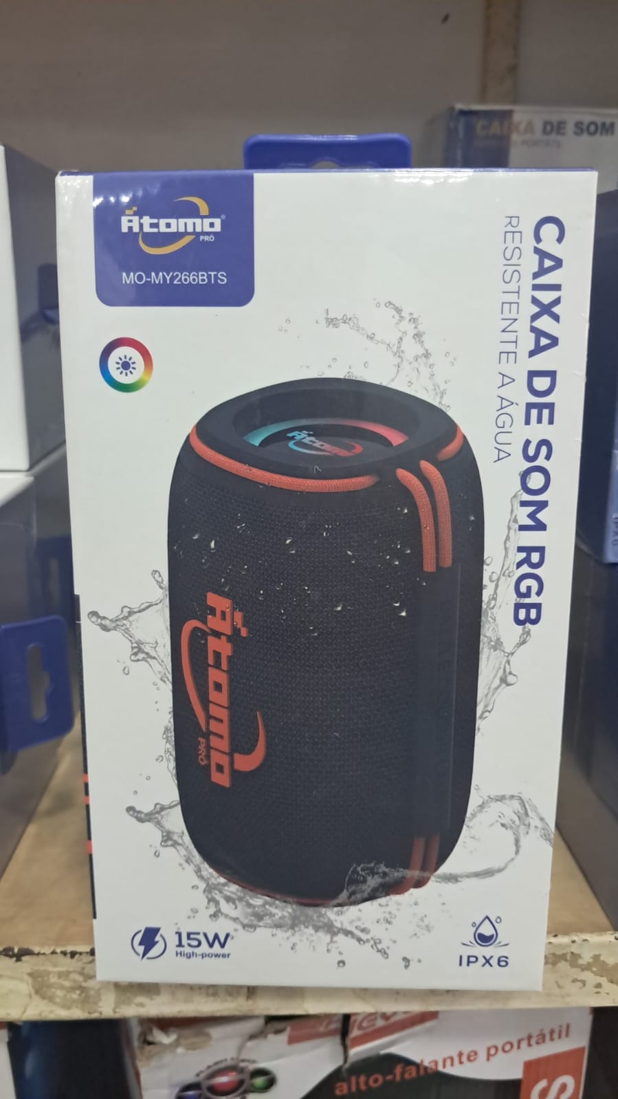 Caixa de Som Atomo 15W