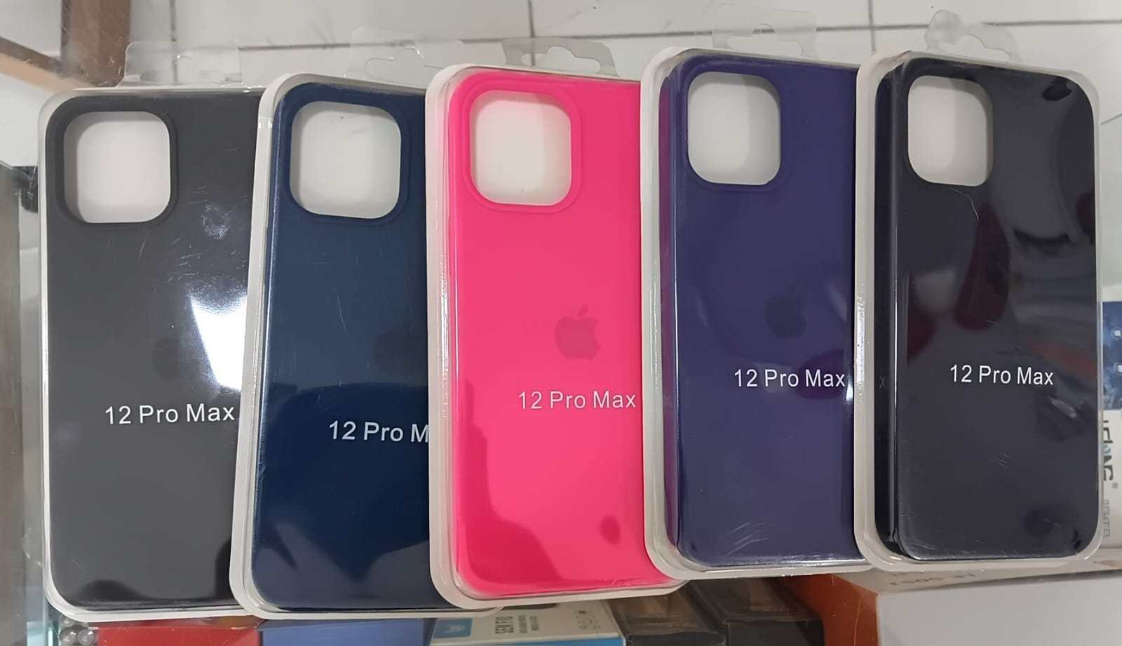 Capa Silicone iPhone 12 Pro max